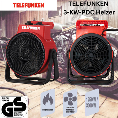 TELEFUNKEN 3 KW-PDC Industrie-Heizer