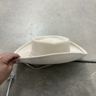 Floyette Originals Dallas 100% American Wool White Drill Team Hat