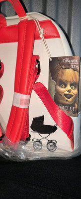 NWT Annabelle DOLL HORROR Cosplay Mini Backpack Loungefly  display picture 1