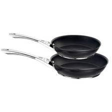 Circulon Non Stick Frying Pan Twin Pack Dishwasher Safe Cookware - 24cm & 30cm