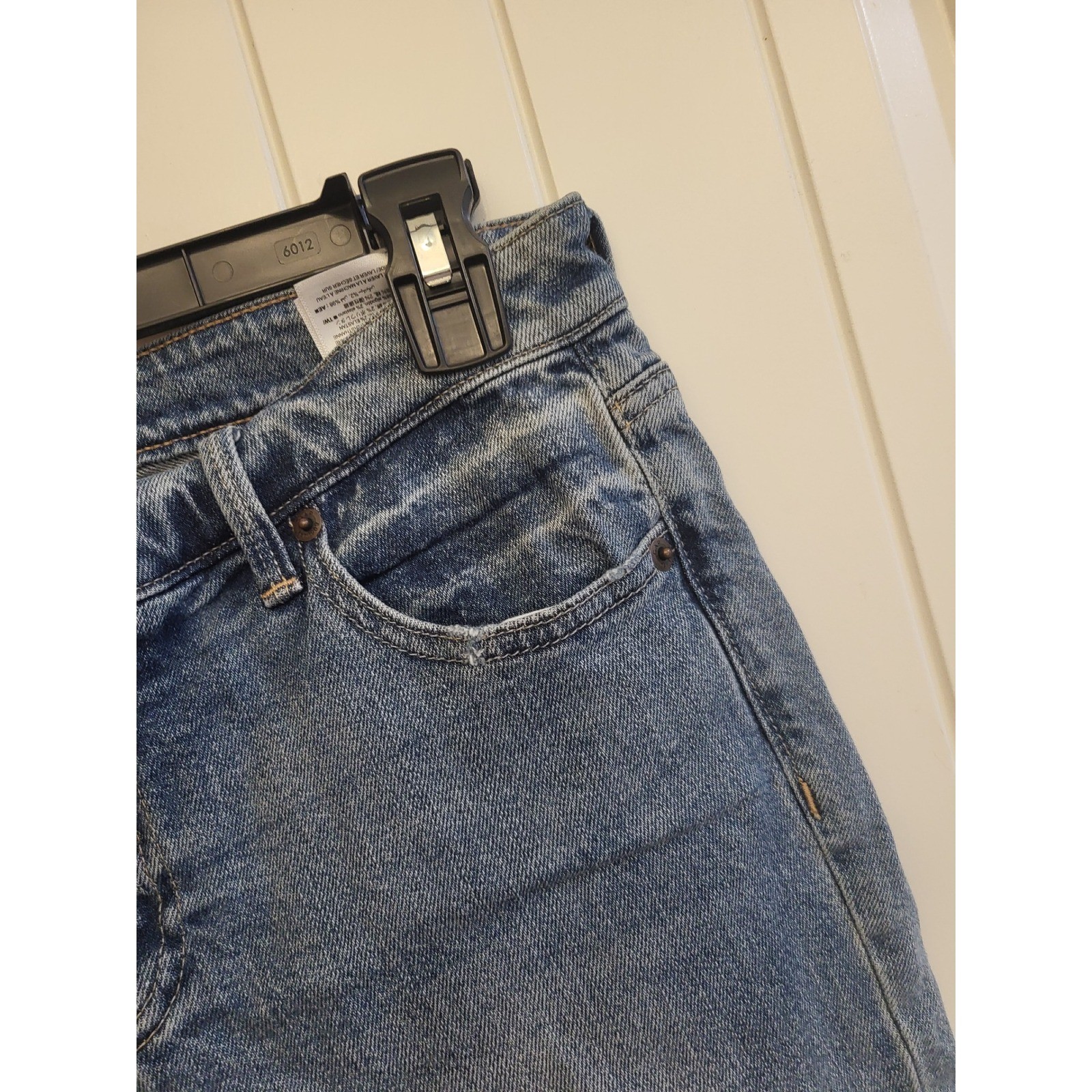 Gap Denim Womens Medium Wash Patchwork Distressed… - image 6