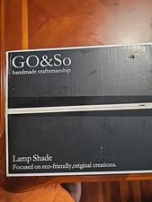 GO SO White Fabric Lamp Shade Replacement Modern Table Lamp Shade
