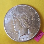 🚚⚡️🔥SIMPLY GORGEOUS 👀🔥1927-P $1 PEACE SILVER ONE DOLLAR BU MS++ PQ