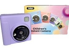 TIATUA Kids Instant Print Camera Birthday Gifts for Girls and Boy 1080P HD Video