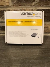 New Open Box StarTech.com 35FCREADBK3 22-in-1 USB 2.0 Card Reader