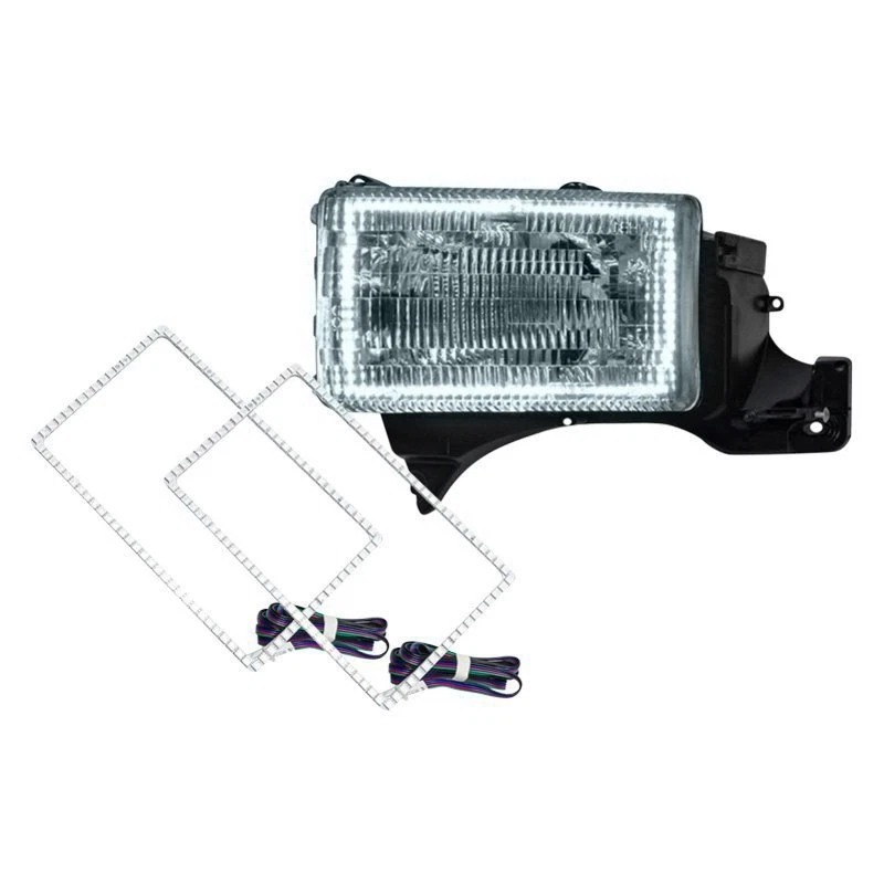 For Dodge Ram 1994-2001 ORACLE LED Halo Light Kit 3956-001 White Foto 2 de 4