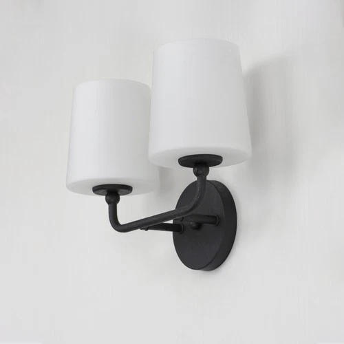 Maxim 12092SW Bristol 2 Light 10" Tall Bathroom Sconce - Picture 5 of 14