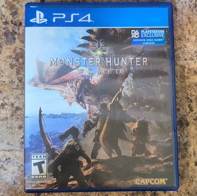 Monster Hunter: World PS4 Action Adventure by Capcom, T, Multiplayer, 2018