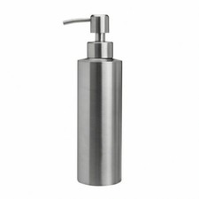 Stainless Steel Lotion Dispenser Refillable Lotion Dispenser with Pump Strong
