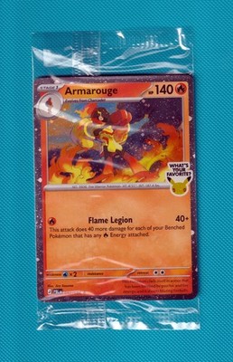 Armarouge 012/084, Sealed What's Your Favorite Stamped Pitch Black Masterset