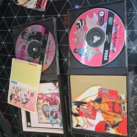 Sakura Wars 1 and 2 lot set Taisen Sega Saturn japanese Import US Seller