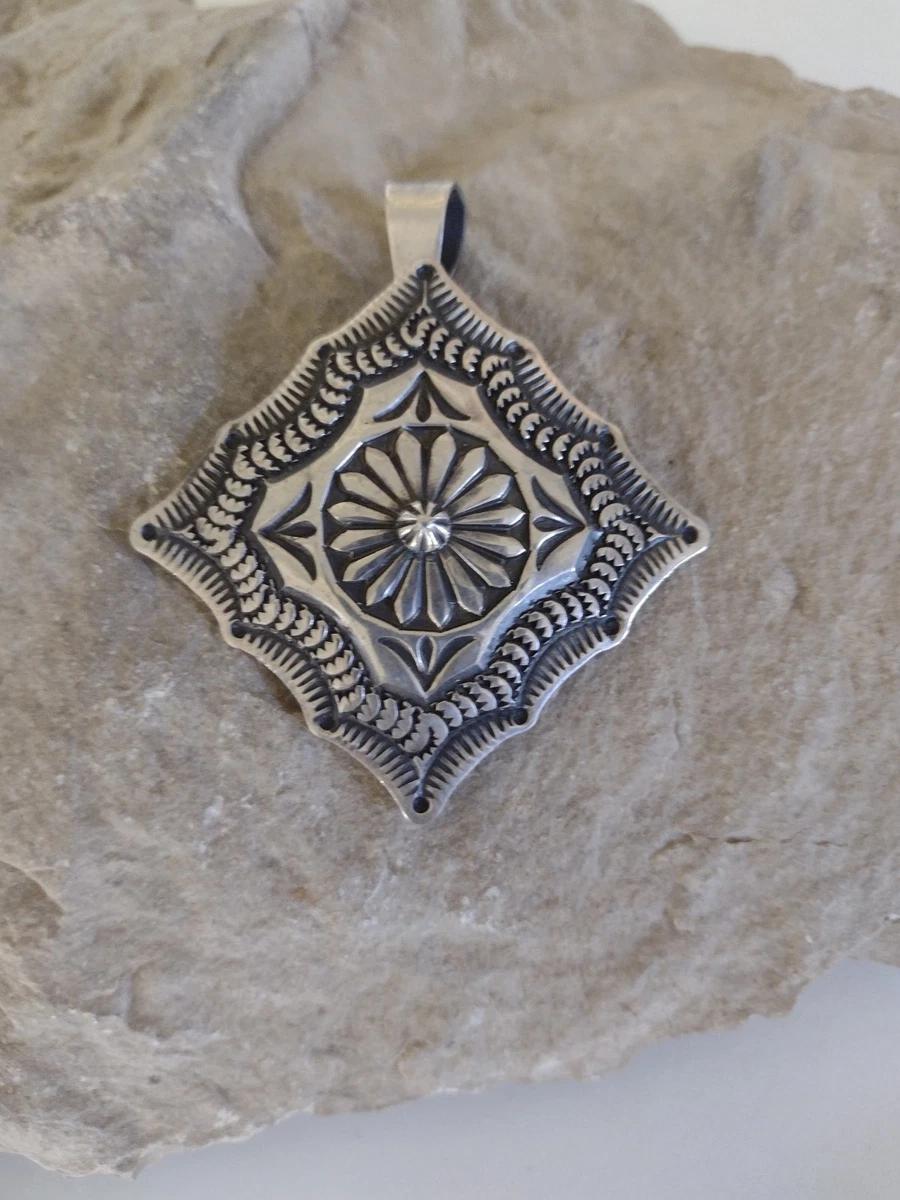 ネックレス・ペンダント Vintage Sunshine Reeves Pendant Sunshine Reeves Carico Lake Pendant Top 48 | ターコイズ・メンズ