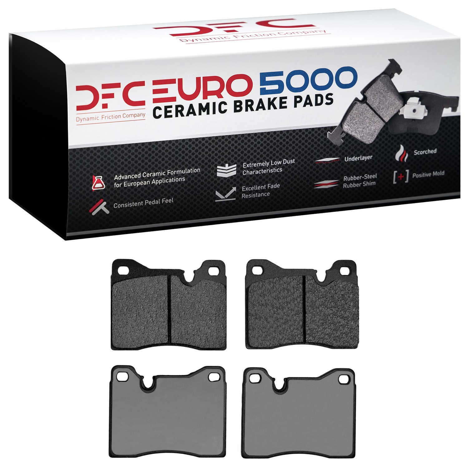 Disc Brake Pad Set fits 1973-1994 Lamborghini Urraco Diablo  DFC