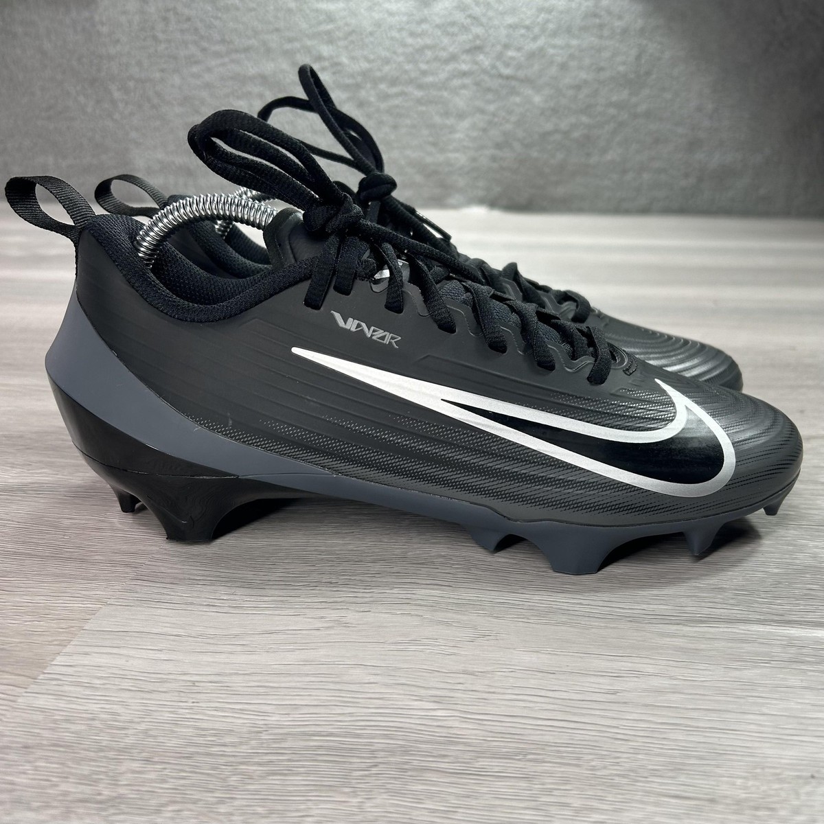 Nike Vapor Speed 3 FB3303-002 Football Cleats Shoes Mens 8 Black