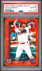2025 TOPPS CHROME SAPPHIRE UPDATE SERIES ORANGE #190 DYLAN CREWS RC 3/25 PSA 10