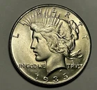 1935 PEACE DOLLAR BU