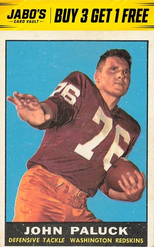John Paluck #130 1961 Topps card