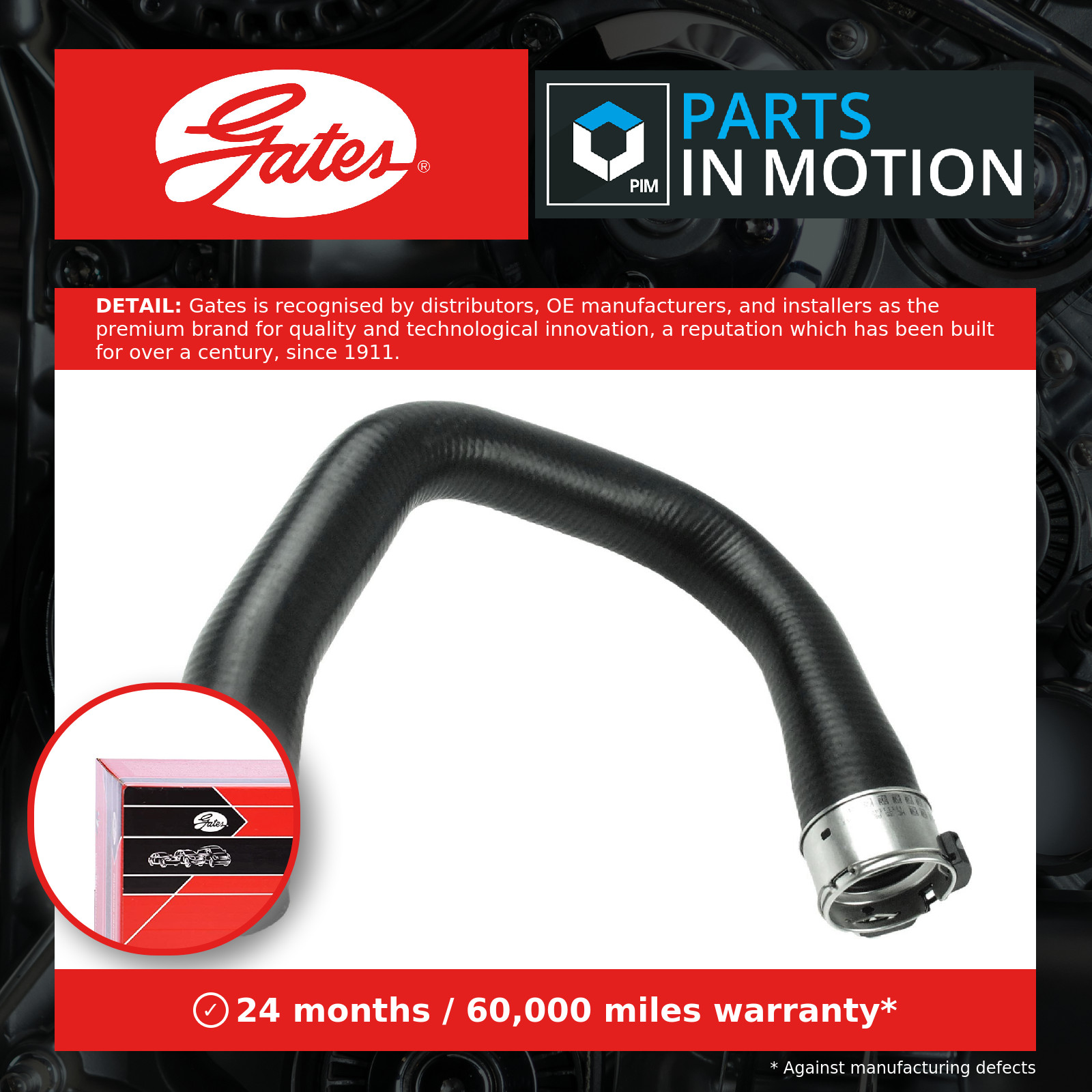 2x ✅Fits GATES 09-0682 TURBO HOSE 09-0682 ⭐UK Seller⭐ - Image 12
