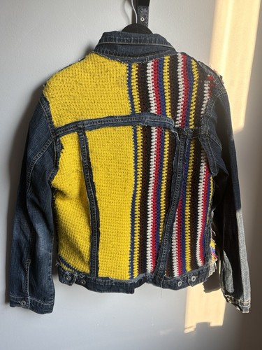 Diesel/Vintage Rework Jeansjacke Gr. L Unisex - Bild 2 von 6