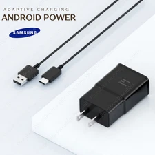 Adapter Fast Charger Type C With Phone Charging Cable For Samsung Galaxy Android