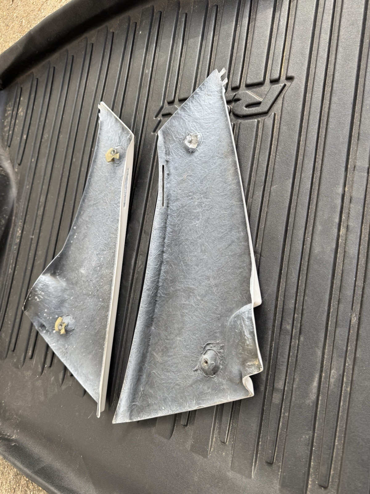 1991 91 ACURA NSX LEFT RIGHT LH RH CENTER OUTER B PILLAR GARNISH COVER