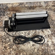 OMTech Rotary Axis Attachment Cylinder Rotary for 40W CO2 Laser Engraver 4 Pin