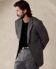 Banana Republic Mens Italian Marzano Blazer Sport Coat 450 - 44R -NEW w/Tags