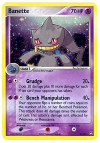Banette - 4/108 - Holo Rare - NM - EX Power Keepers
