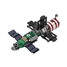 1:110 Salyut 7 DOS-6 Space Station with Kosmo...