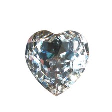 8,8 x 8 mm Swarovski Kristalle in Herzform, Preis- Mengenstaffel (5,10,25 Stück)