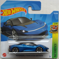 Hot Wheels Automobili Pininfarina Battista Blaumetallic Neu/Ovp Hw Sportwagen