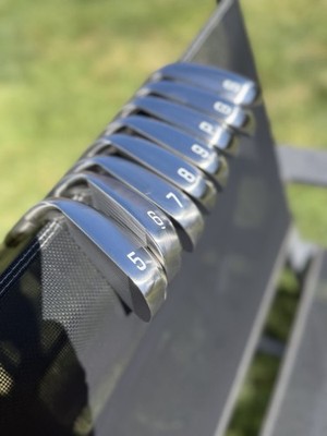 Mizuno JPX 923 Forged 5-SW Iron Set NEW 8pc True Temper Dynamic Gold R300 MINT