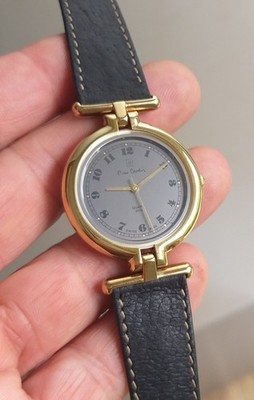 NOS Vintage 1980's PIERRE CARDIN Designer Quartz Watch Chromachron Swiss Unworn