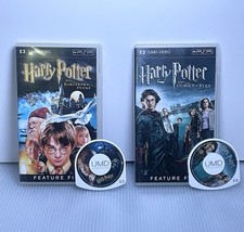 PSP UMD Harry Potter Movies Sorcerers Stone And Goblet Of Fire PlayStation Read