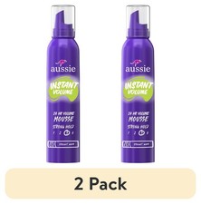 2 pack Aussie Instant Volume Mousse, 24-Hour Volume Mousse, 6 oz