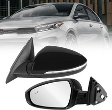 19-24 Left Driver Side Mirror Compatible with KIA Forte 2019 2020 2021 2022 2023