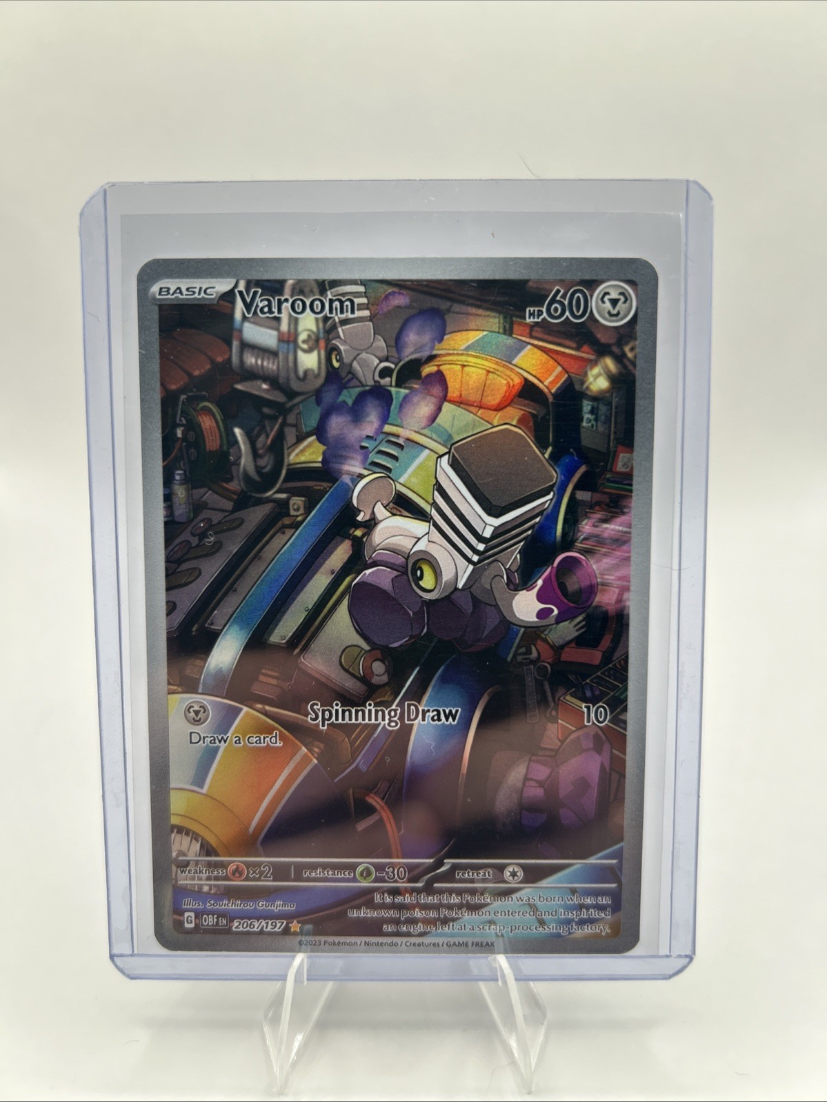 Varoom 206/197 SV03: Obsidian Flames Holo