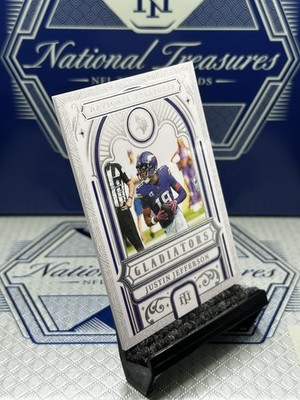 コルティス USA アメリカ ファンサイン限定トレカ ジュフン 公式 2025 National Treasures Justin Jefferson🌟Gladiators,SSP#/50