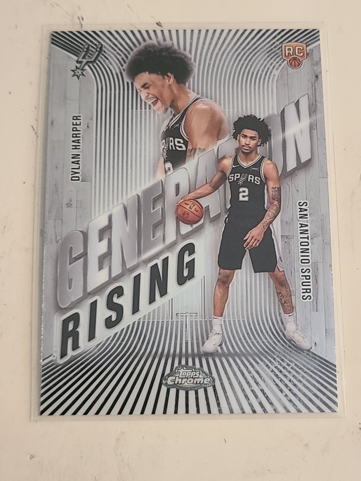 2025-26 Topps Chrome - Generation Rising Dylan Harper #GR-2 (RC)