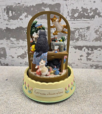 San Francisco Music Box Co Angus & Friends Cats Make A Home Close To You Limited