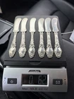 Reed & Barton Sterling Silver 6 piece Knife Set 1904 Stamped STERLING 6.2oz