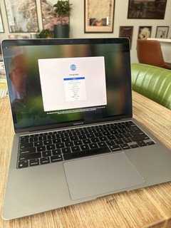Apple MacBook Air 13in Gray M1 8GB RAM 256GB SSD 2020 macOS Laptop