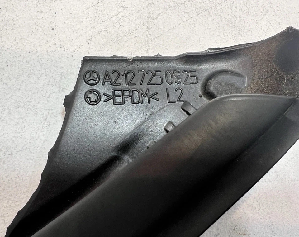 Mercedes Benz E350 W212 2010-2016 conductor delantero izquierdo ventana guía sello OEM Foto 4 de 4