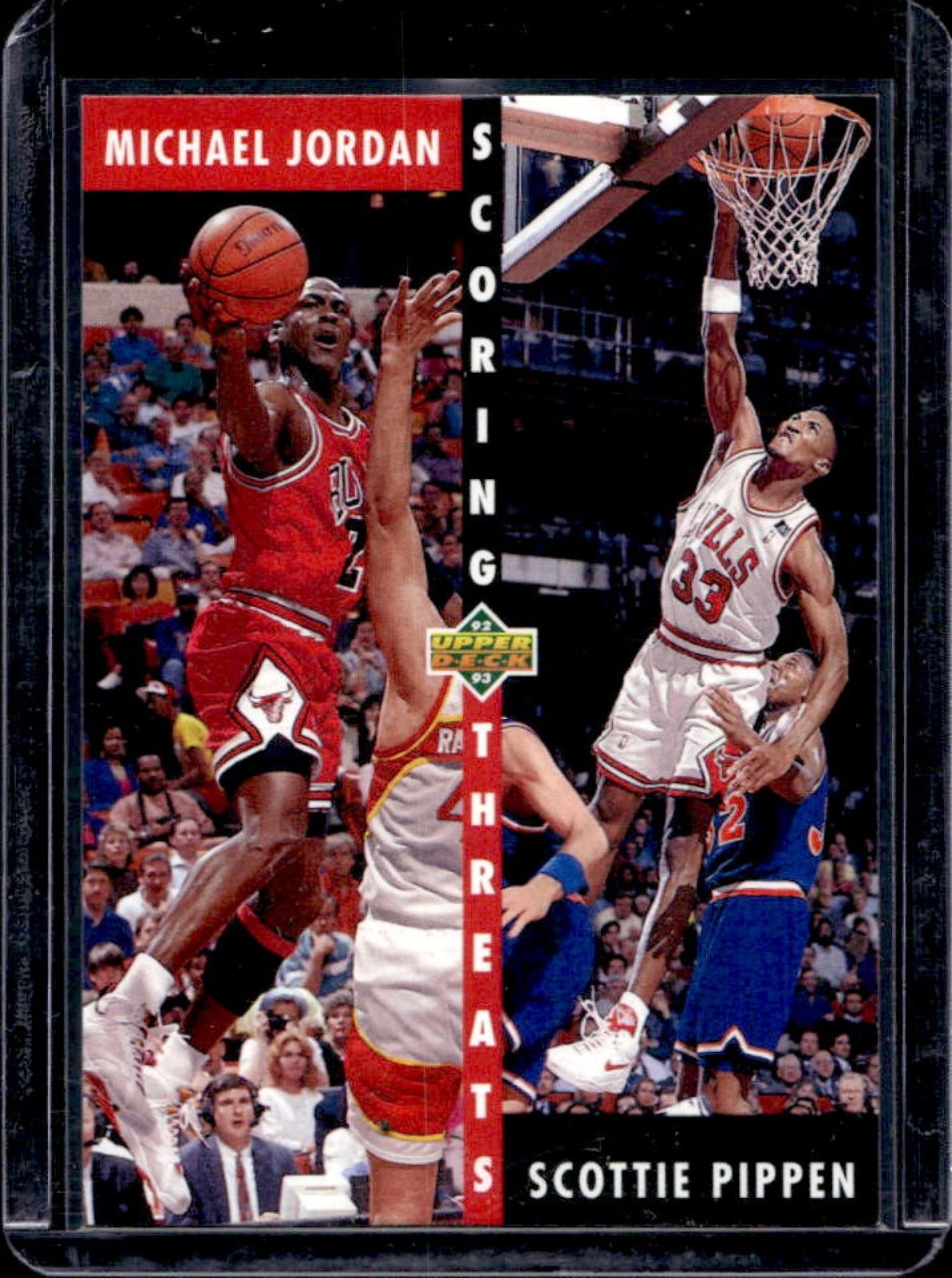 1992-93 Upper Deck Michael Jordan Scottie Pippen #62 Bulls