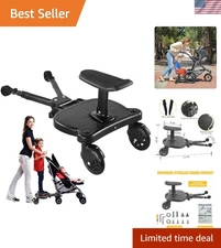 2025 2-in-1 Detachable Stroller Glider Board - Safe for Children Up to 55 lbs