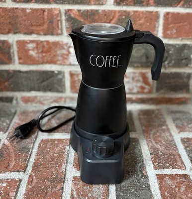 Rae Dunn Electric Espresso Coffee Maker, For Parts Or Decor Only! Does Not Work!