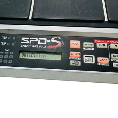 ROLAND SPD-S SAMPLING PAD POWER ON BUTTONS WORKING FOR PARTS