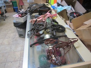 ARIAT Used and a lot more horse leather stuff, great deal.