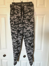 Boys Minecraft Camo Joggers NEW size L 14/16