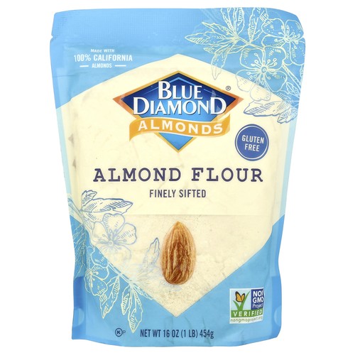Almond Flour, Finely Sifted, 16 oz (454 g)